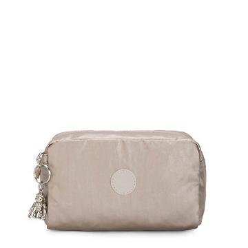 Kipling Gleam Metallic Påse Beige | SE 1478WN